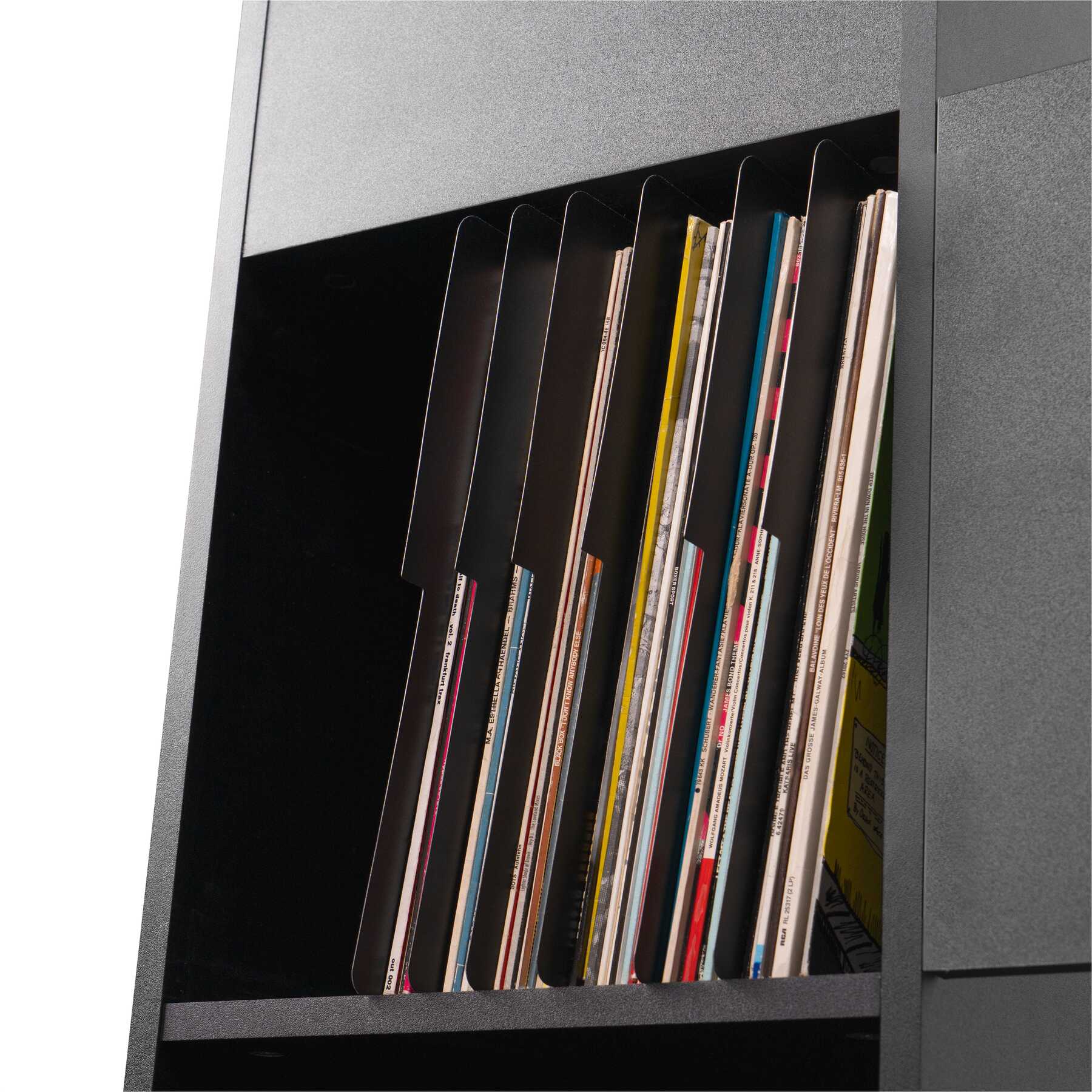 GLORIOUS Vinyl Divider Black Set (6Stk.)