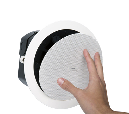 QSC AD C4T White     Acoustic Design™ Ceiling Mount Speaker