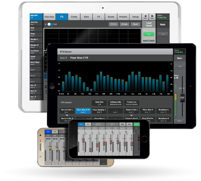 QSC TouchMix 8 Compact Digital Mixer