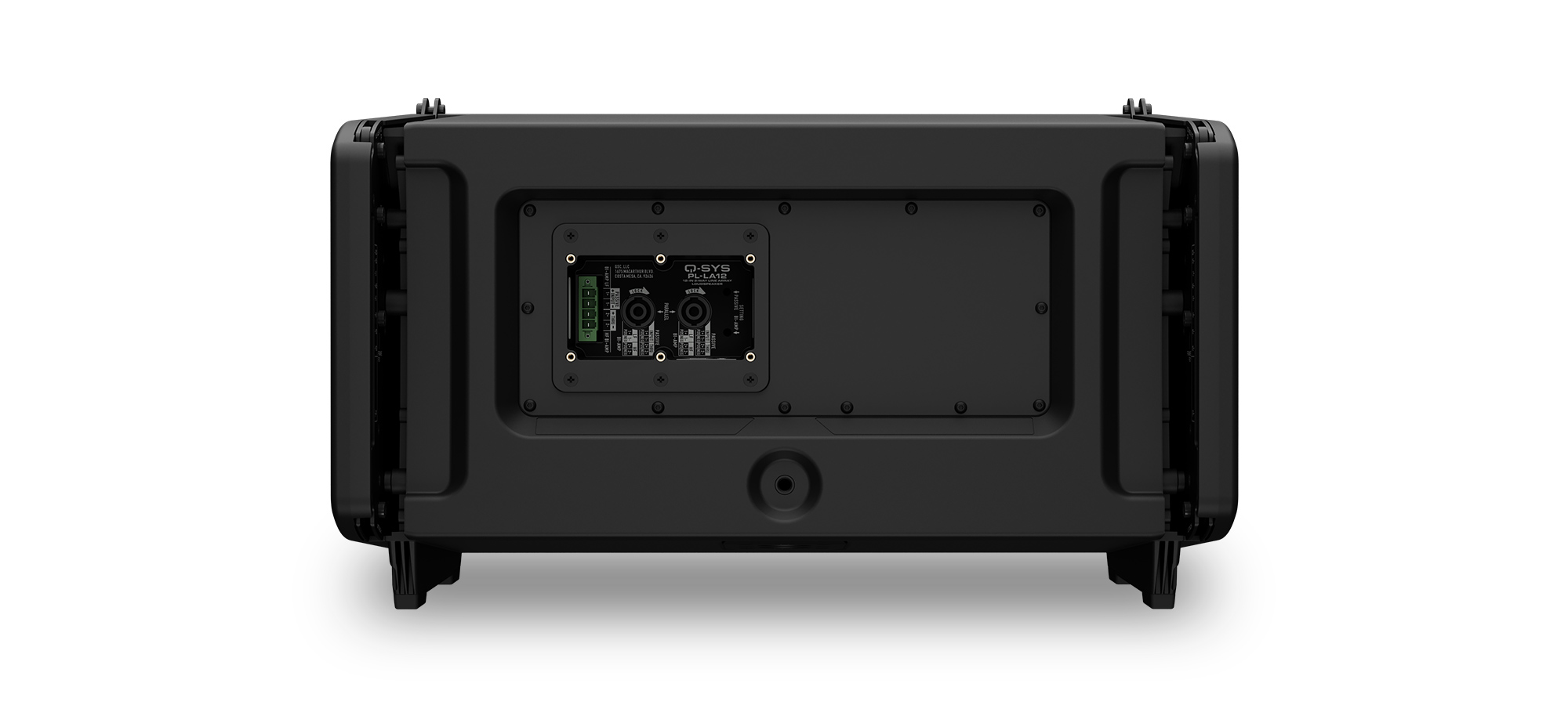 QSYS™ PL-Series PL-LA12 Black  Passive LineArray Module