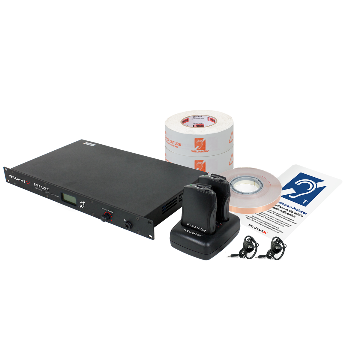 WILLIAMS AV DL107 SYS D Induction Loop System