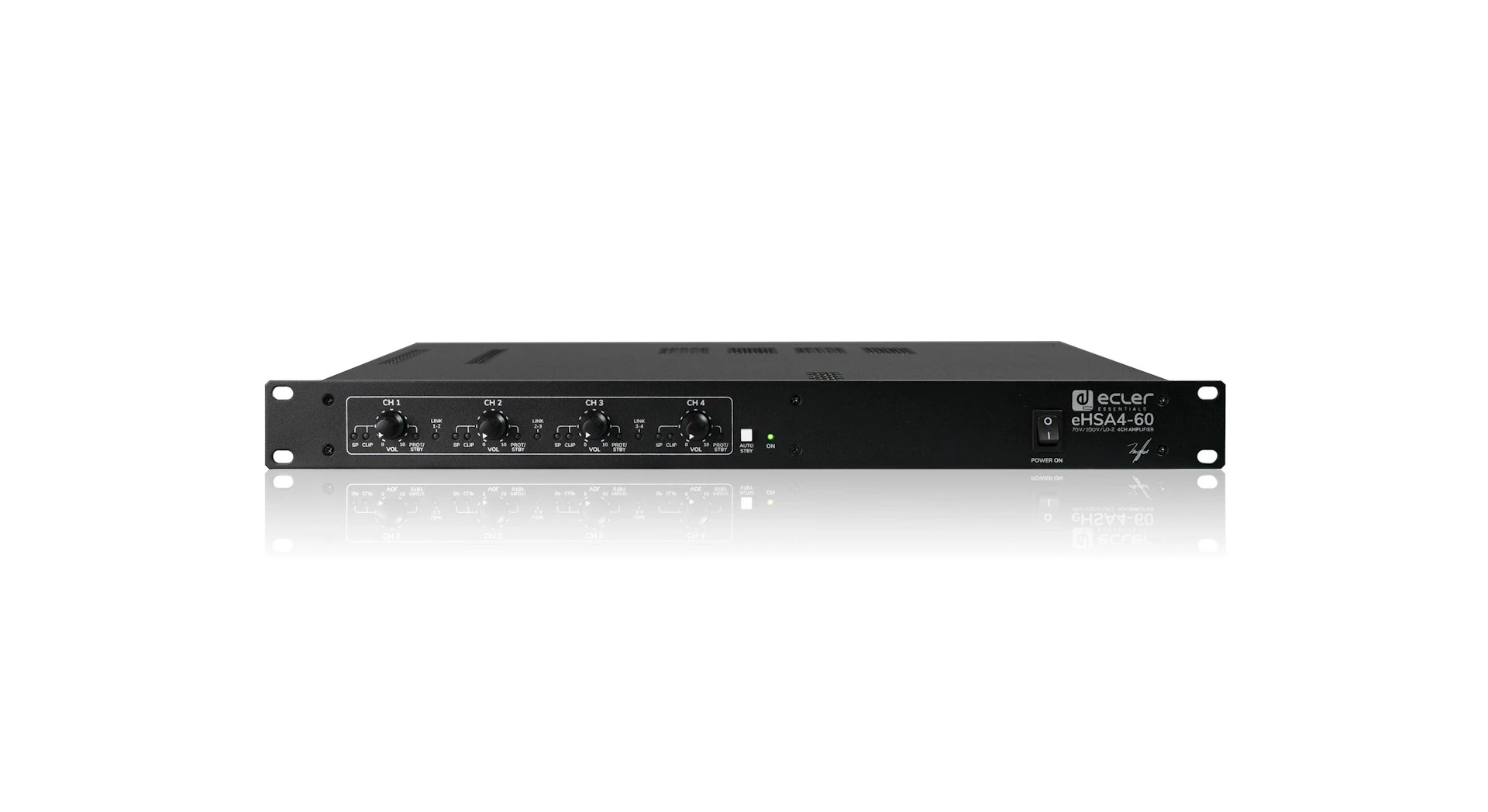 ECLER EHSA4-60 HSA-Series 4ch 100V- Amplifier