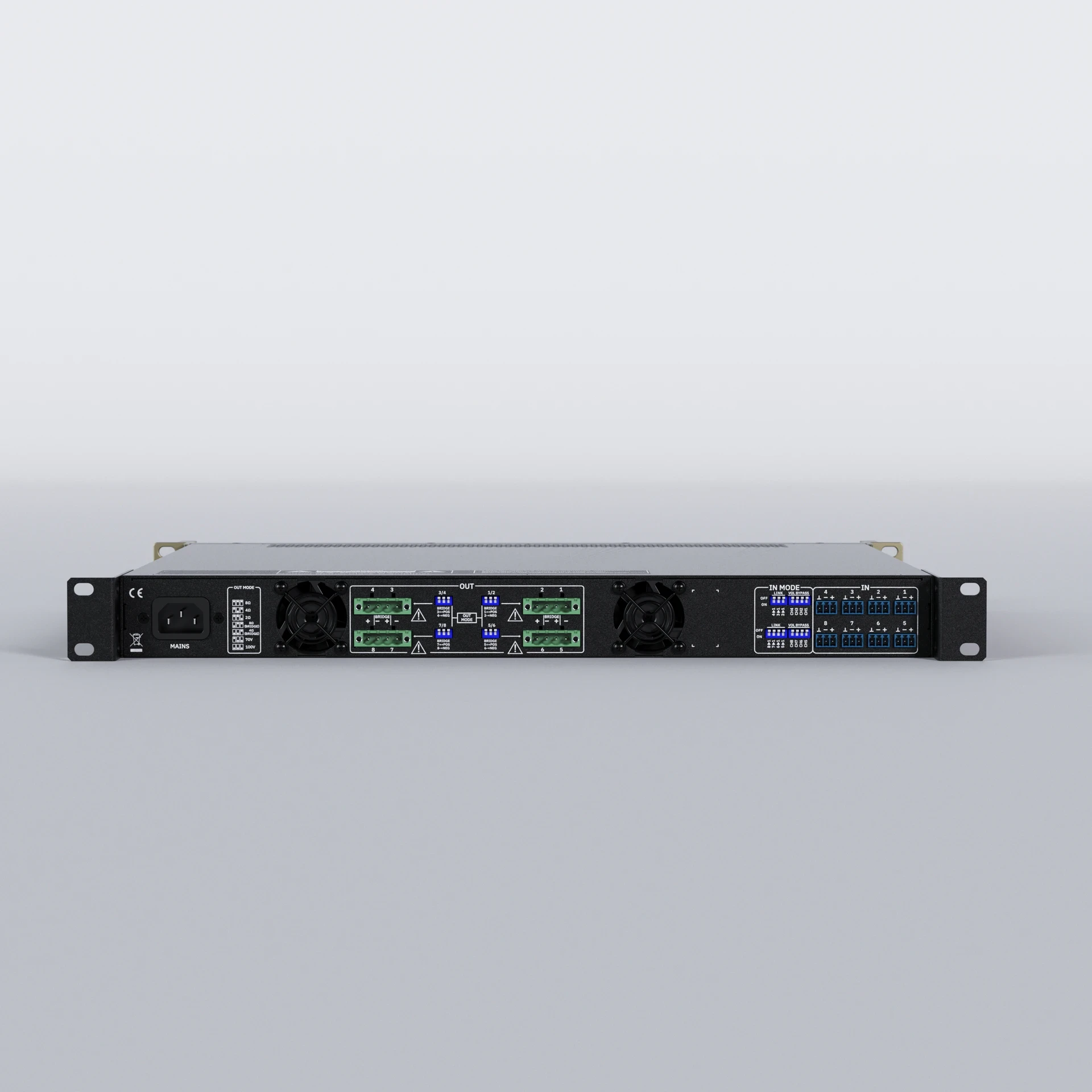 ECLER AURA 8B300 8x300W Amplifier