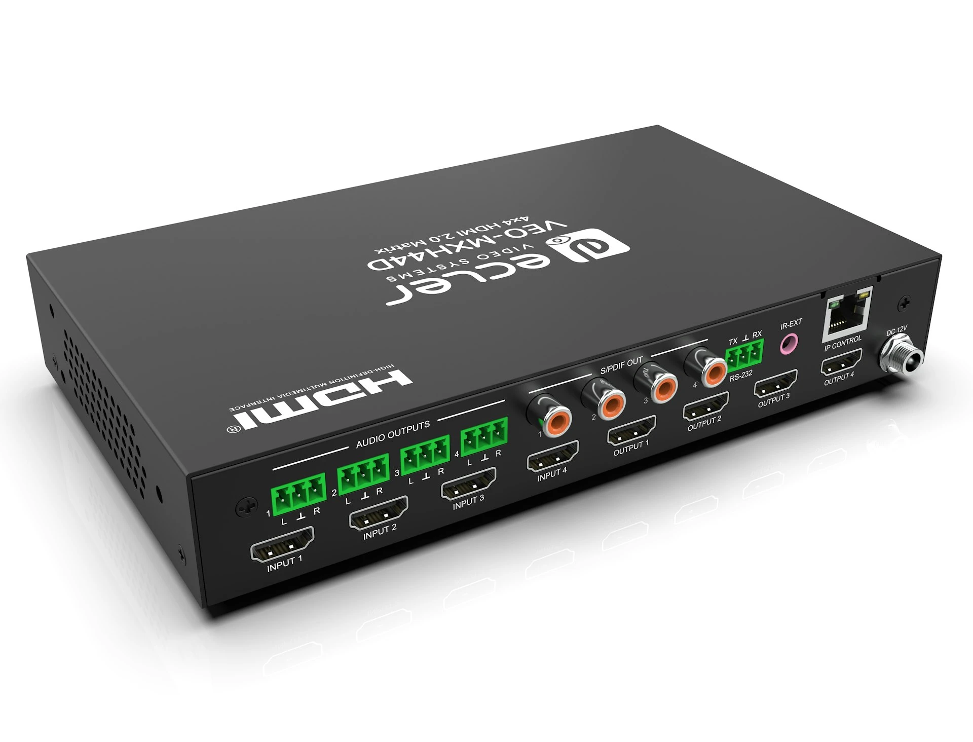 ECLER Video VEO-MXH44D      4K HDMI Matrix