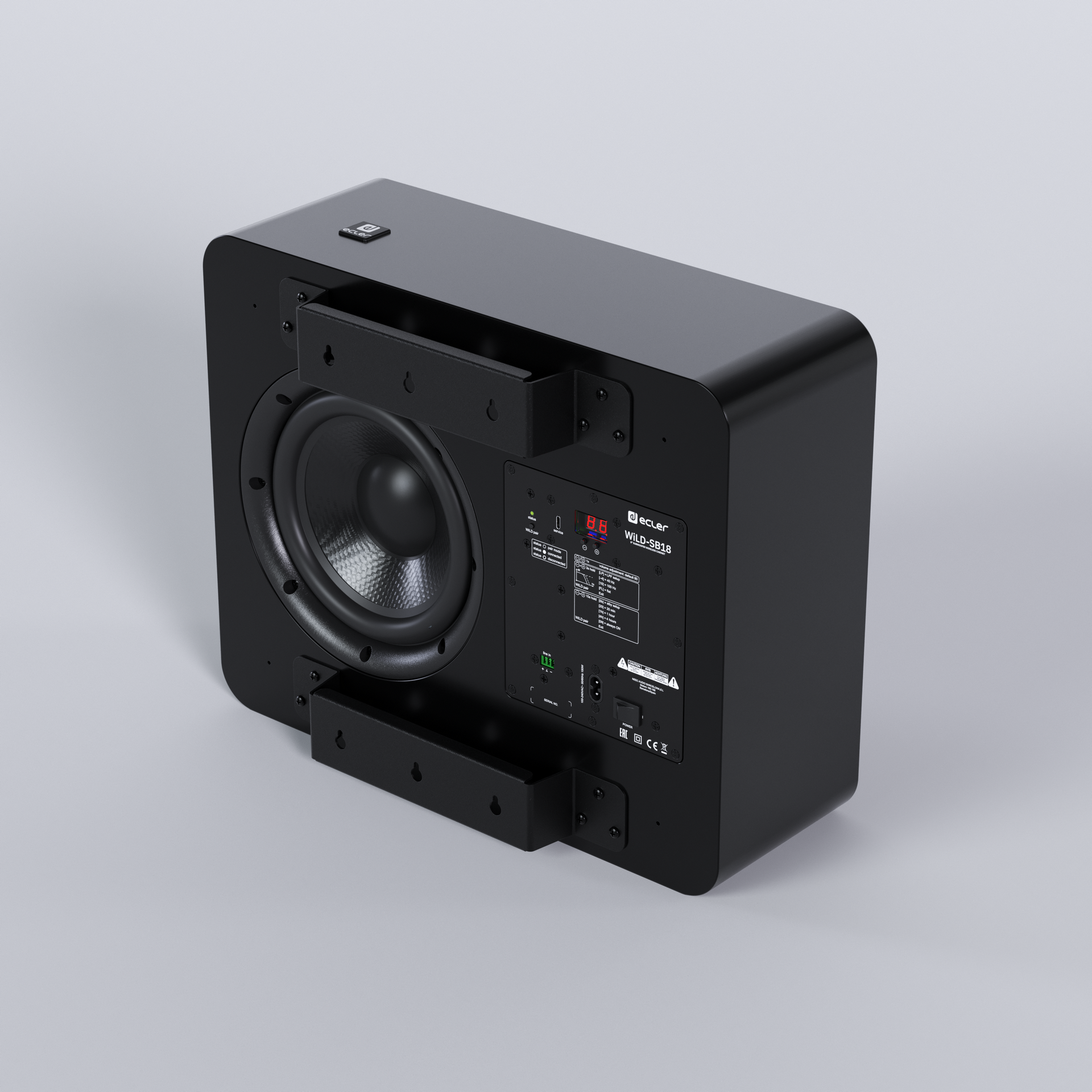 ECLER WiLD SB18 Subwoofer Black