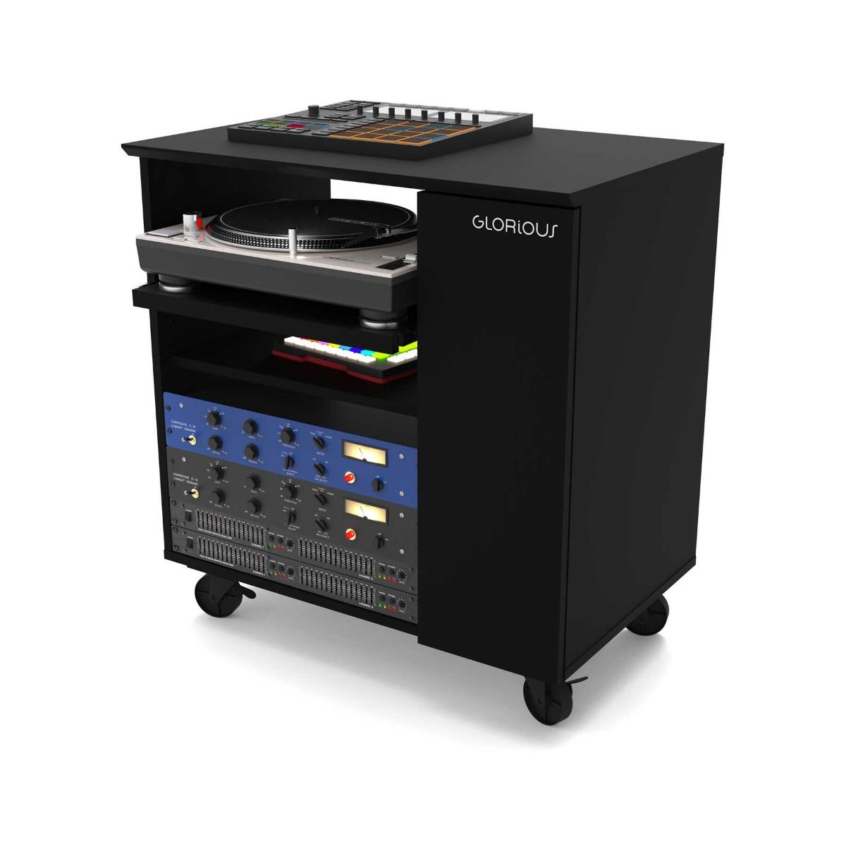 GLORIOUS Modular Side Rack Black