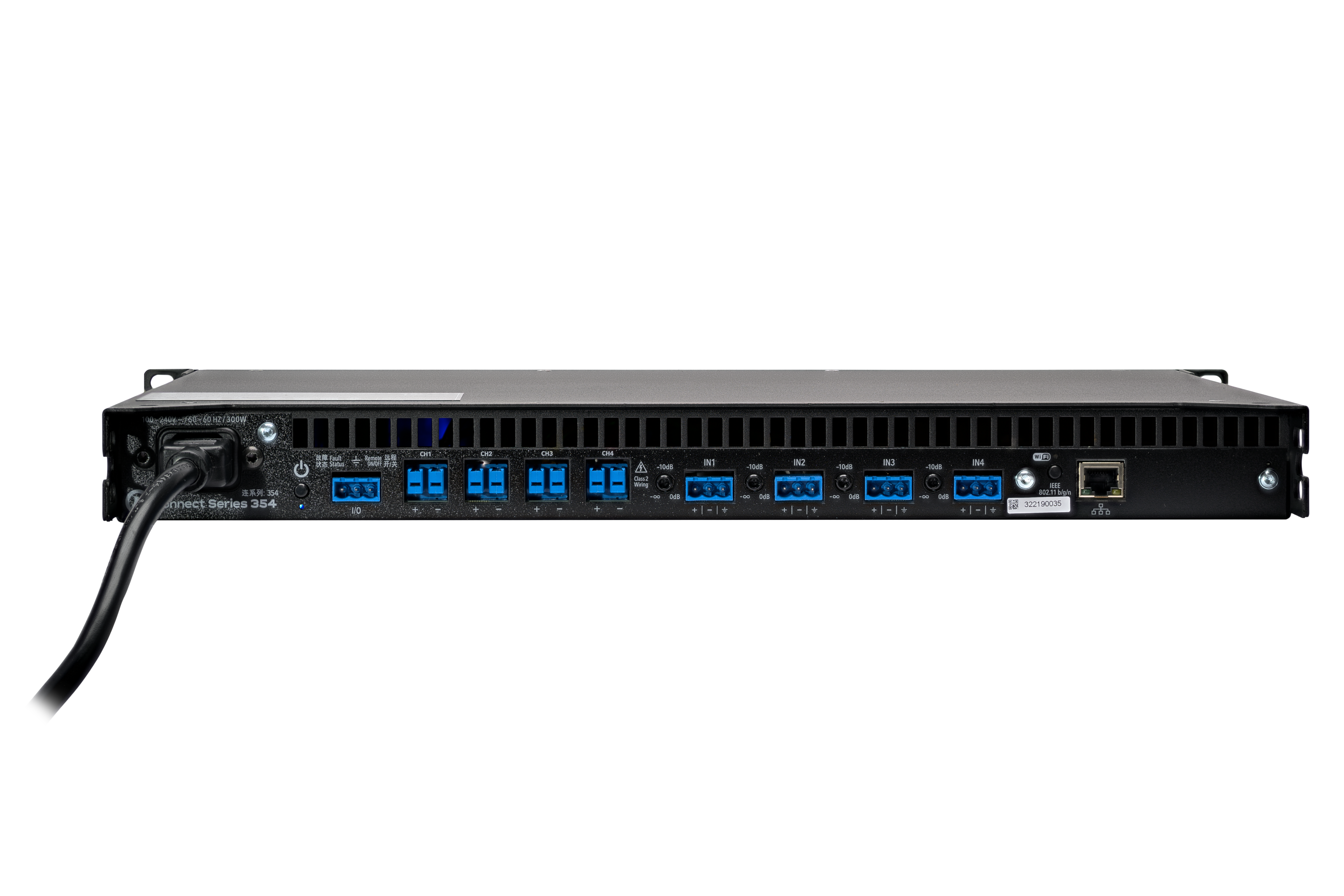 LEA Professional CS354-ADSP     4x350W intelligent Amplifier