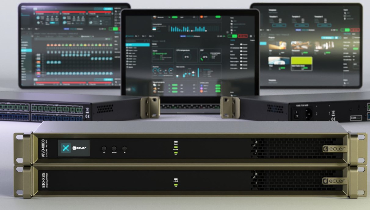 ECLER PLEX-Series VIVO X8D8 Masterunit (Host)
