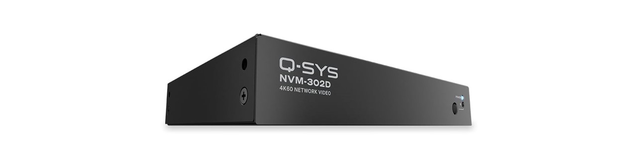 Q-SYS™ NVM-302D Decoder