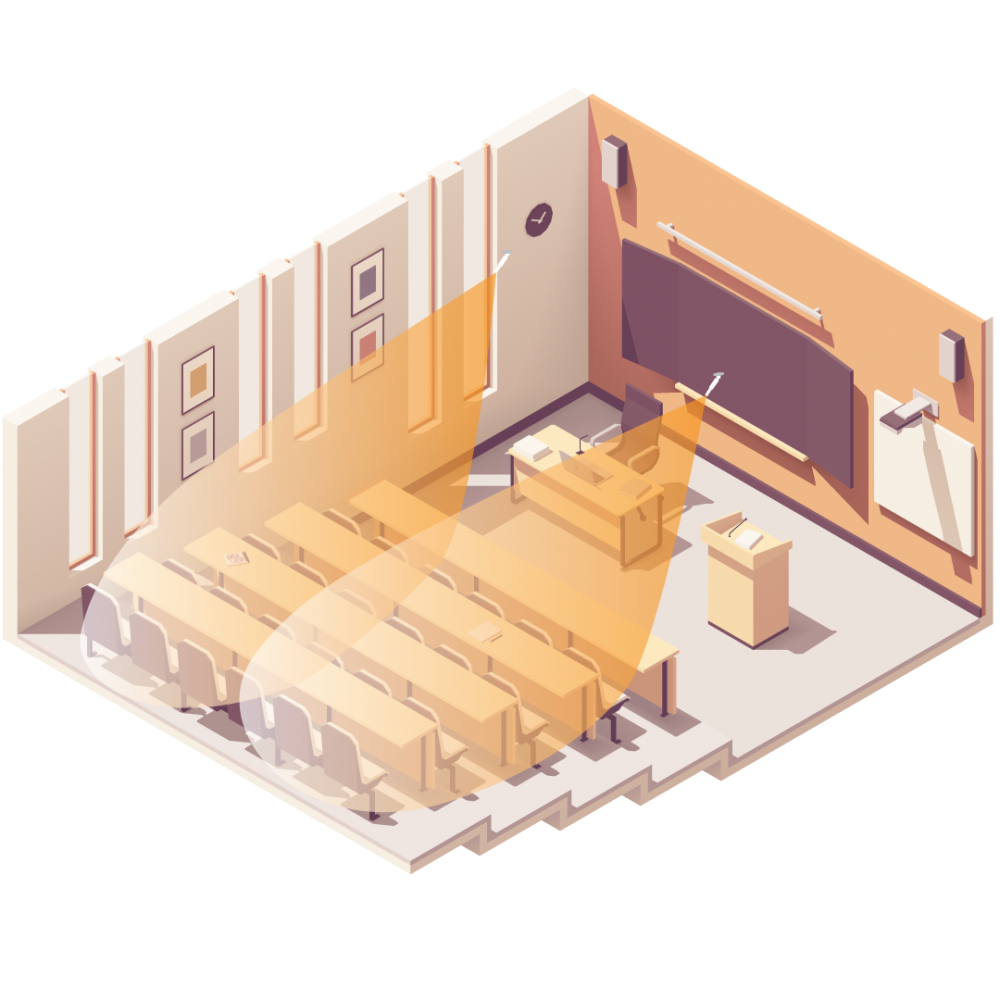 AUDIX M45 Deckenmikrofon, Shotgun