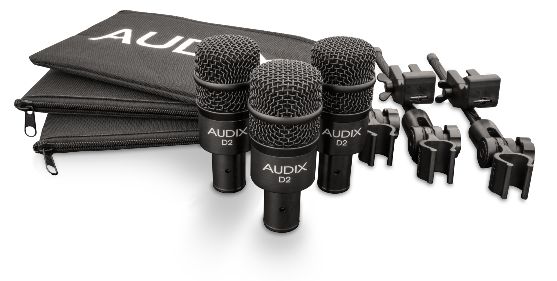 AUDIX D2 Trio Microphone Set