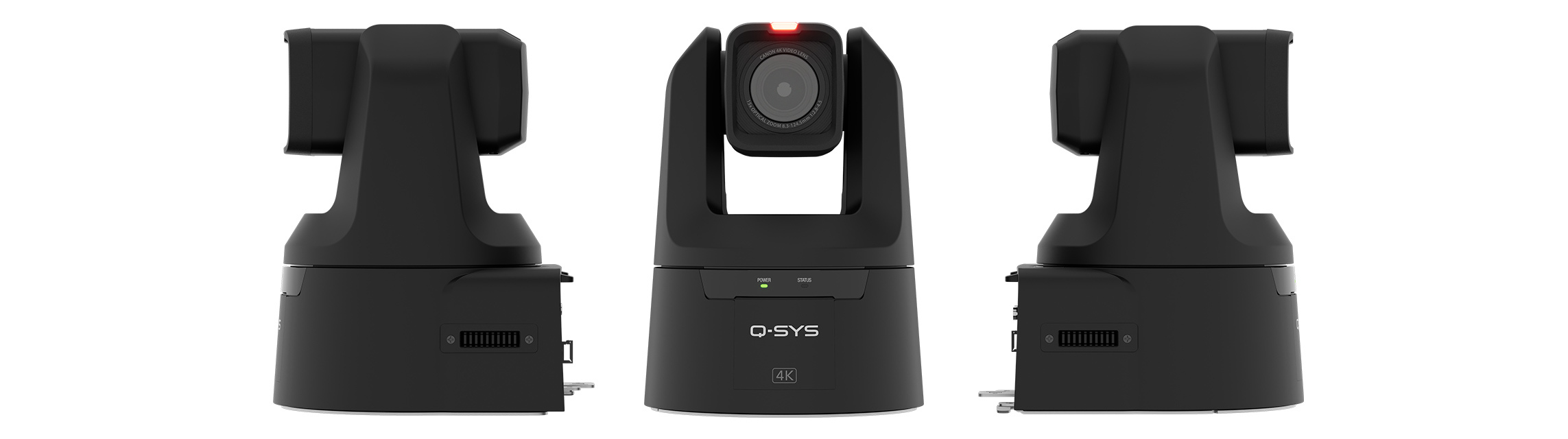 QSYS™ NC Pro15X BK     PTZ Network Conference Camera Black