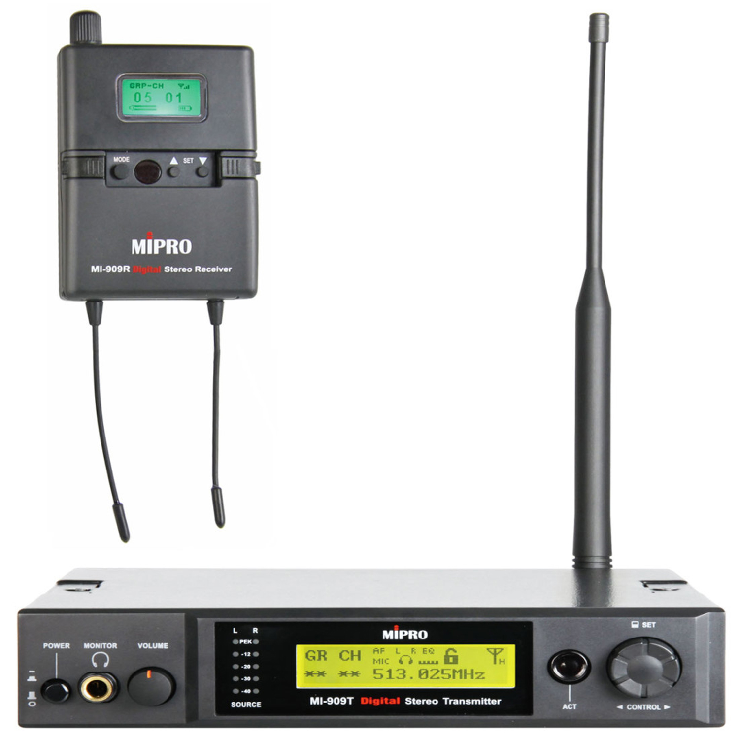 MIPRO MI-Series MI909RT  InEar SET UHF (5UB)