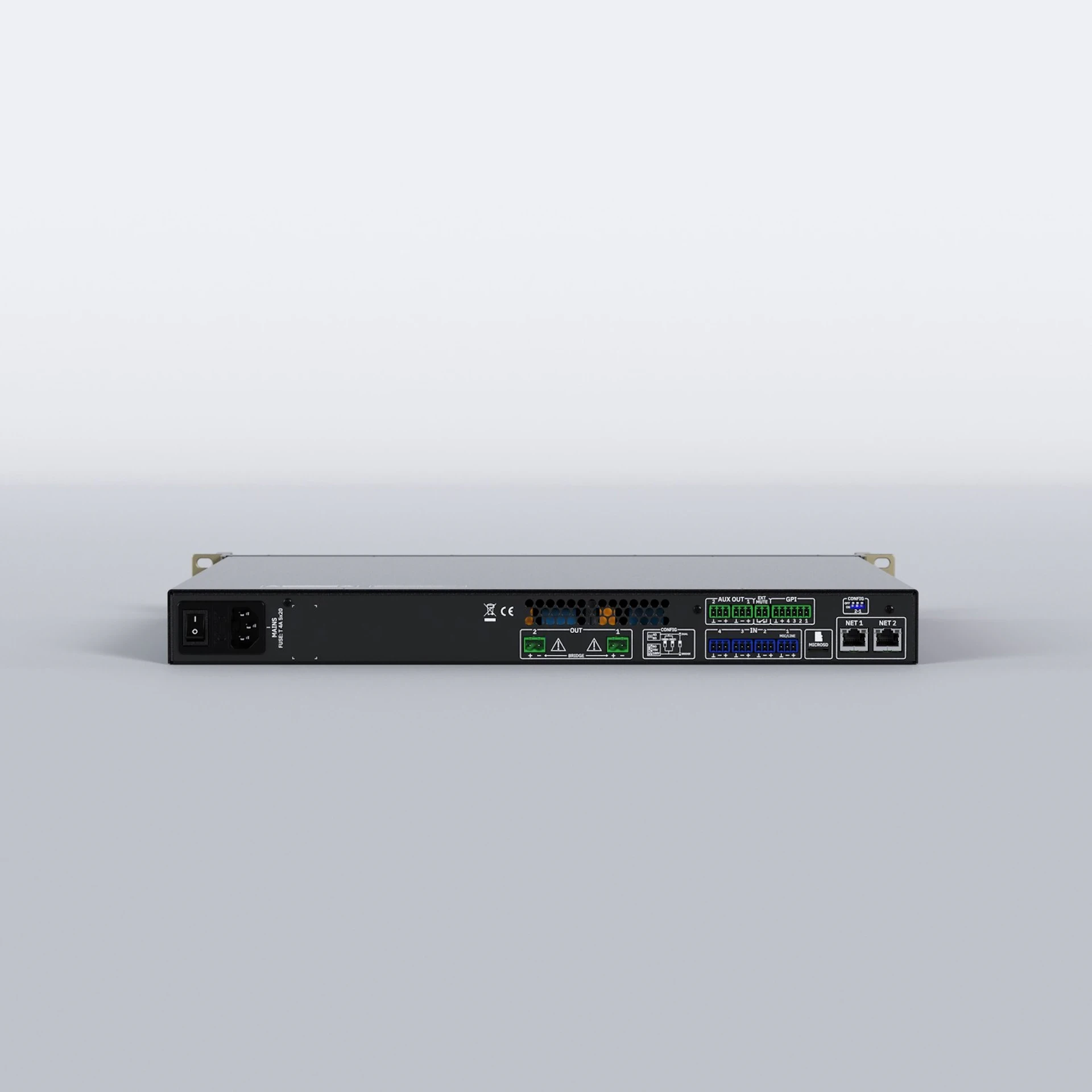 ECLER HALO2B300     2x300W DSP Networkamplifier