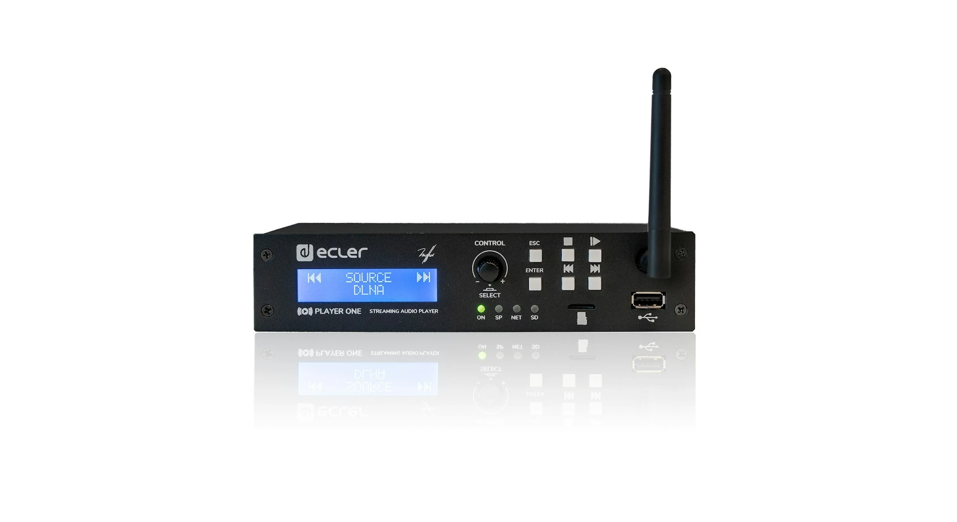 ECLER AudioPlayer PLAYERONE Webstreamer & Webradio