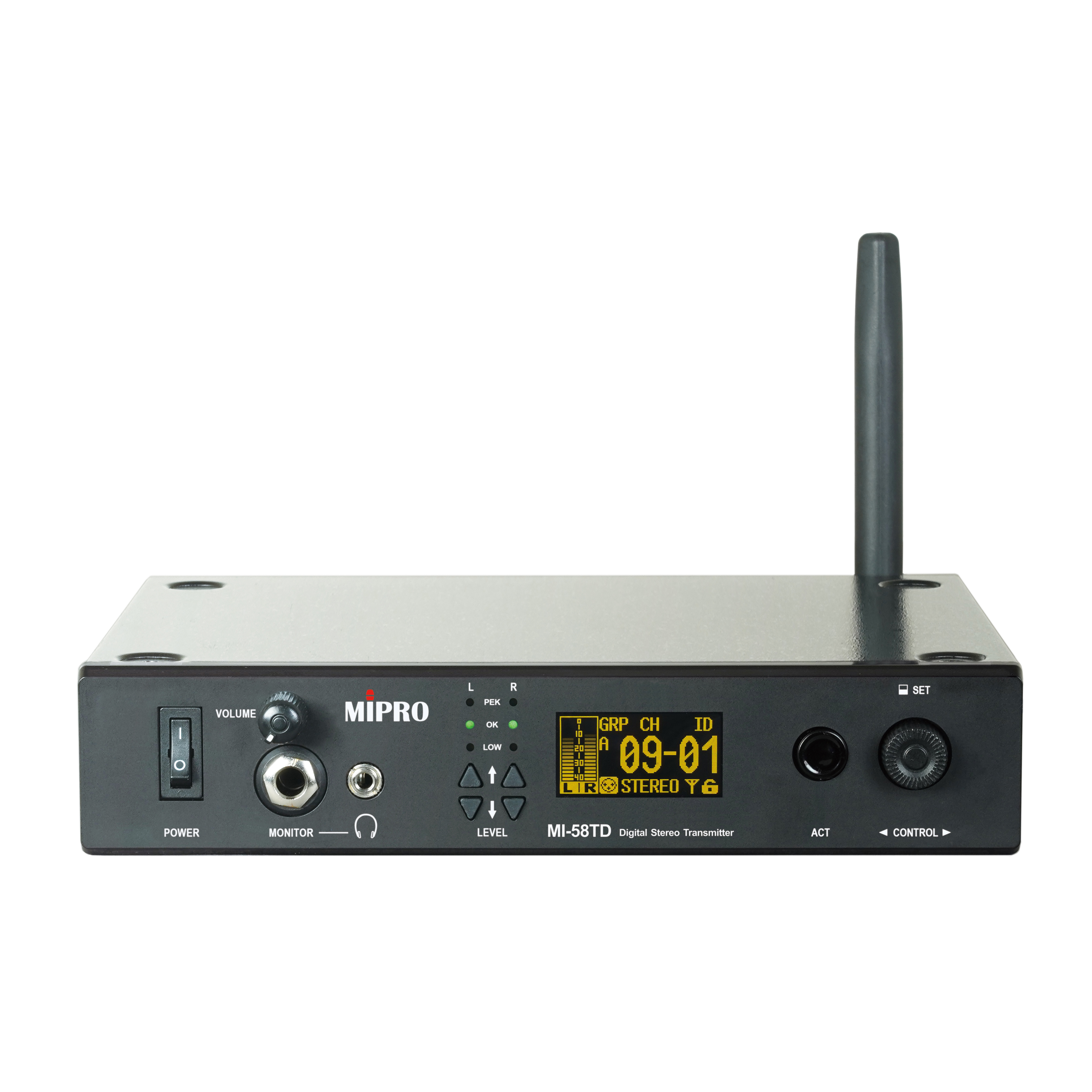 MIPRO MI-Series MI58TD  InEar Transmitter 5.8GHz, Dante