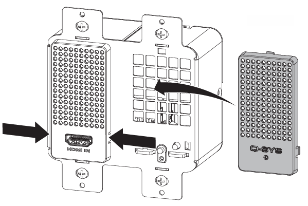 Q-SYS™ NV1 Decora Insert Kit