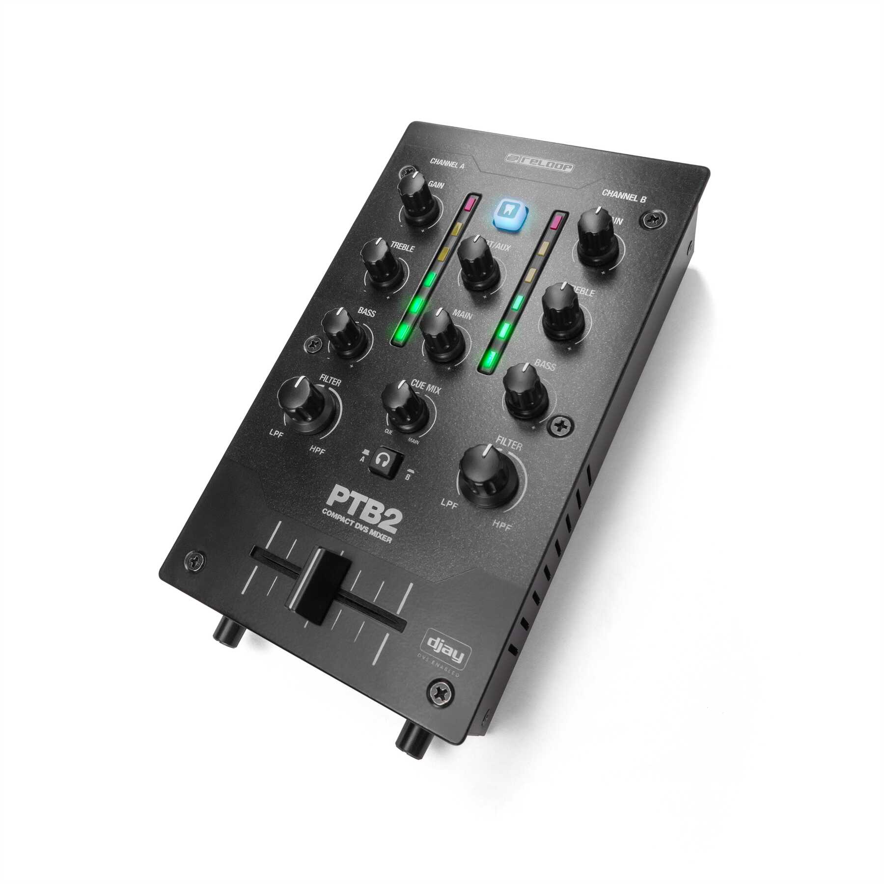 RELOOP PTB2 Portable 2+1 DJ Mixer