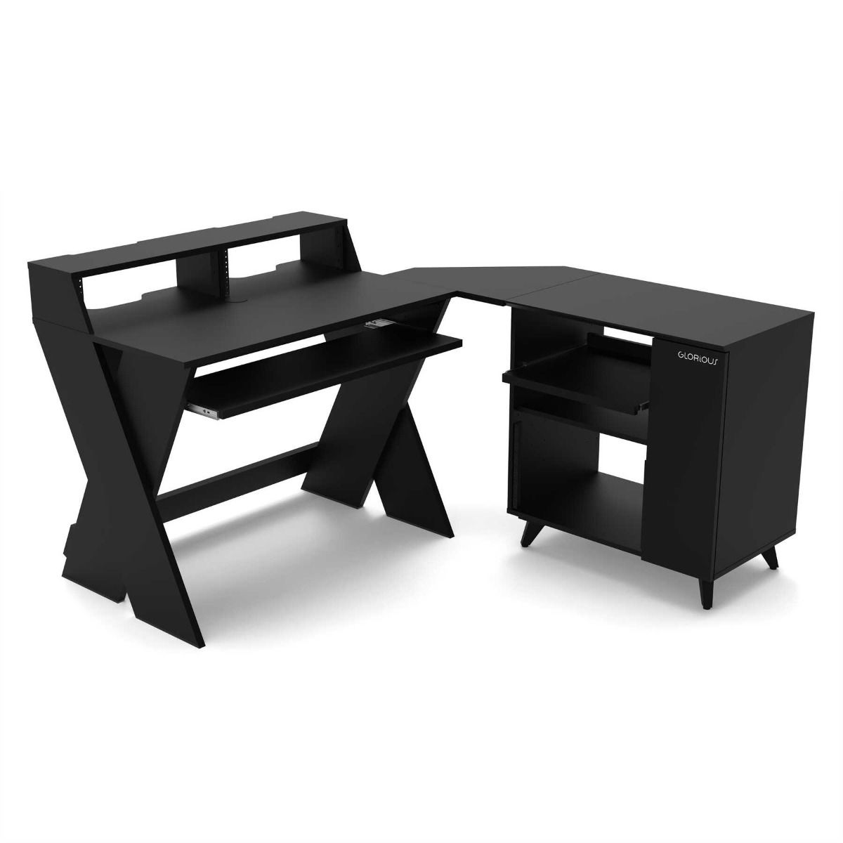 GLORIOUS Modular Side Rack Black