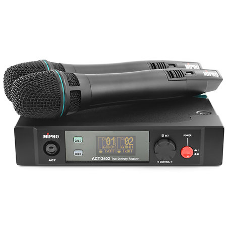 MIPRO 2400-Series ACT2402 Dual Handmikset