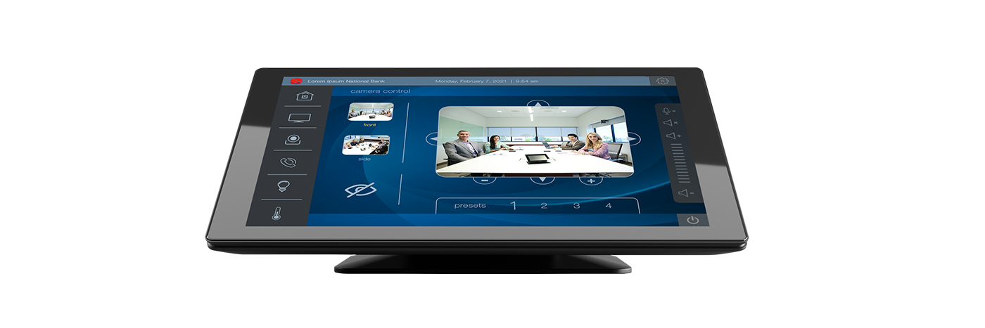 QSYS™ TSC101 Gen.3        10.0" Network Touchscreen Controller