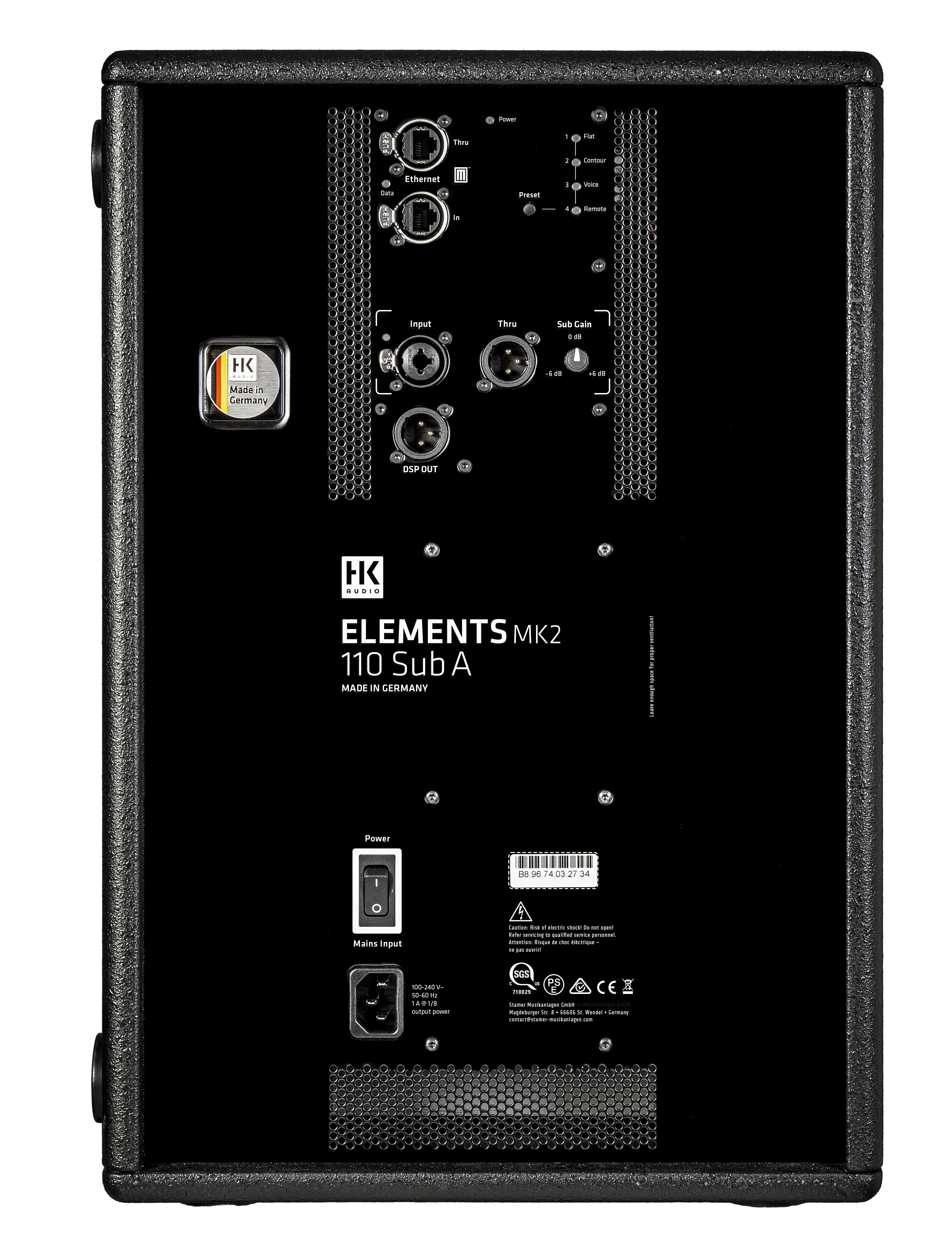 HK AUDIO Elements MK2 110 Sub A