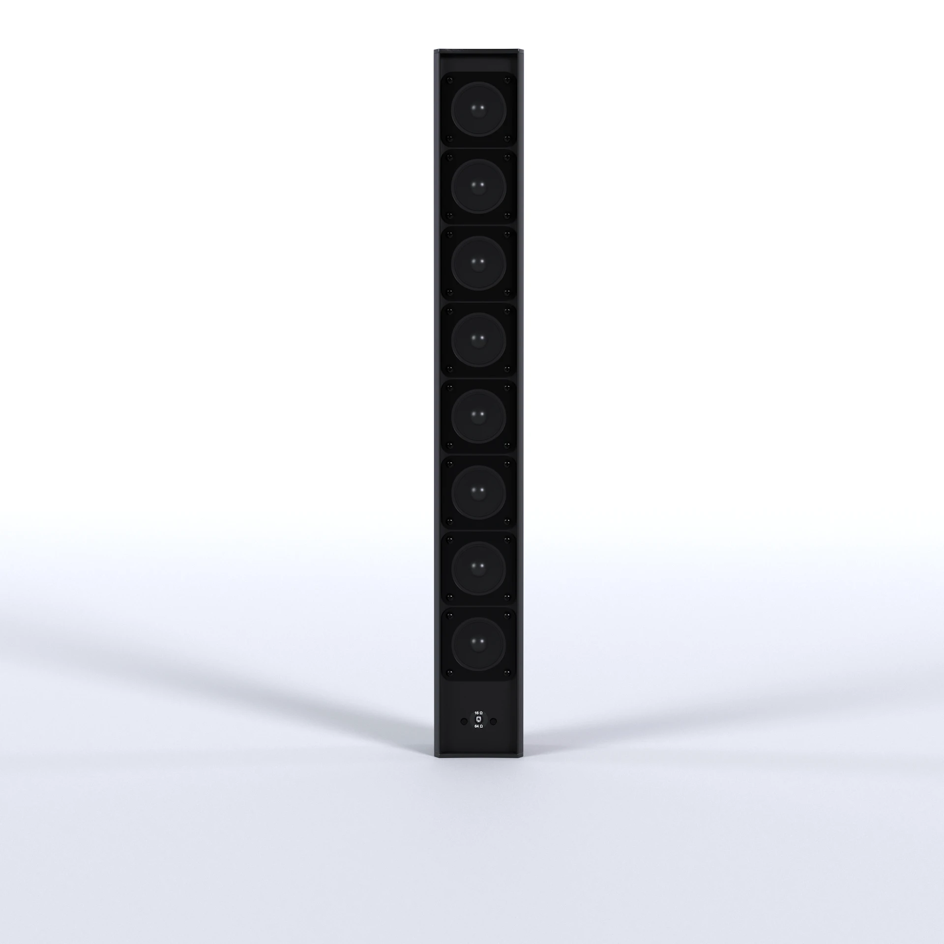 ECLER MIA82-BK MIA-Series Column Speaker 8x2.5