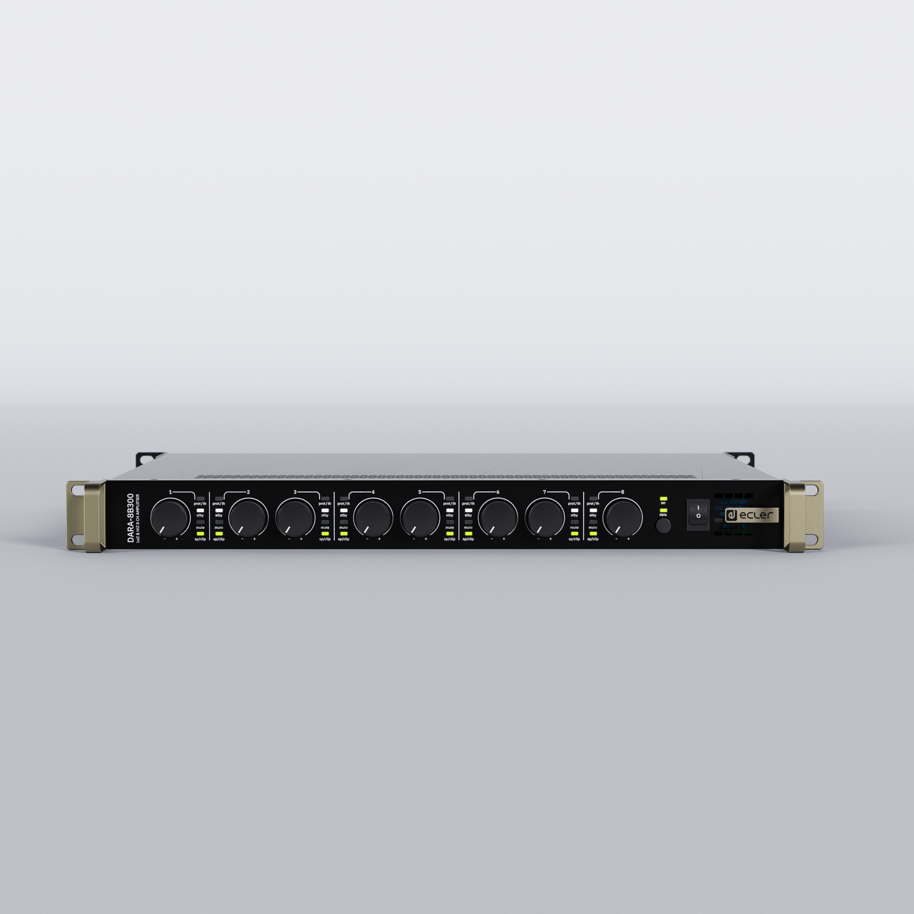 ECLER DARA8B-300     8x300W DSP Amplifier