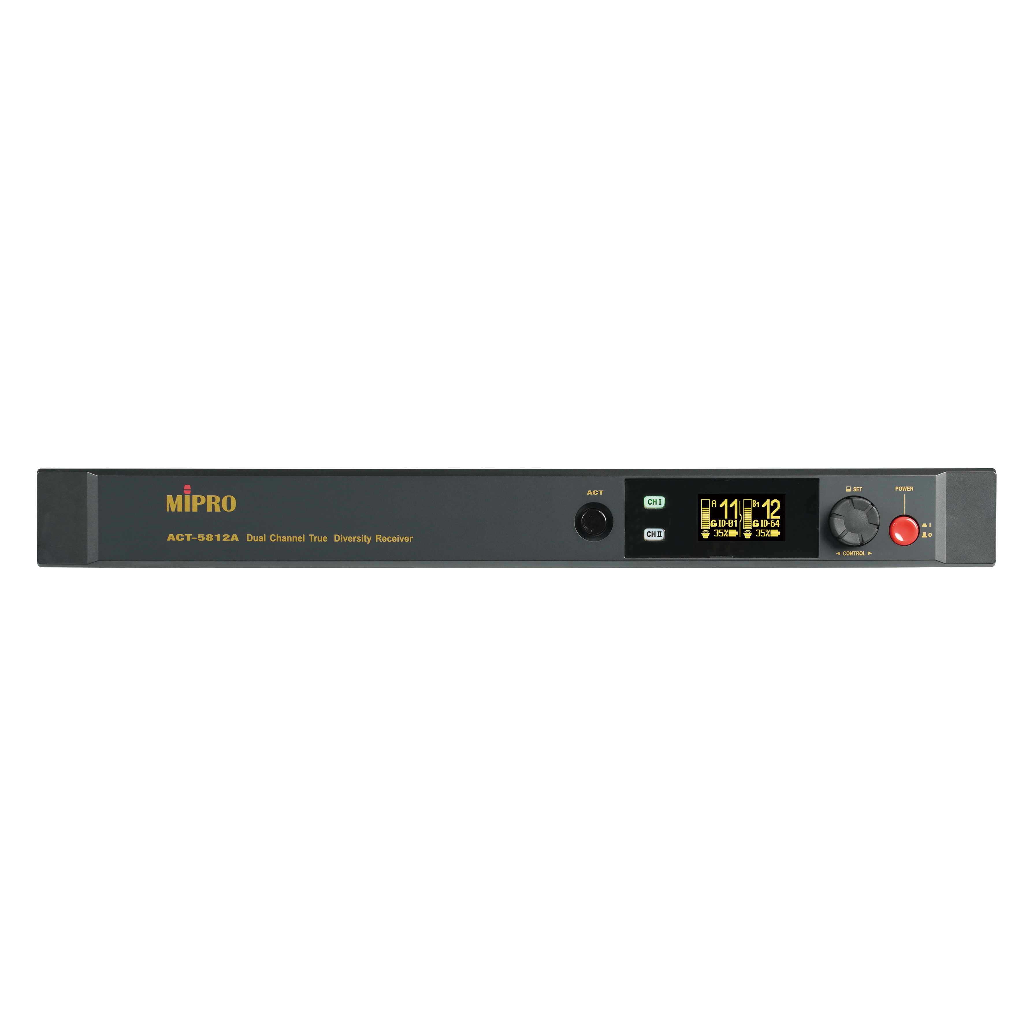 MIPRO 5800-Series ACT5812A  2ch Receiver 5.8GHz