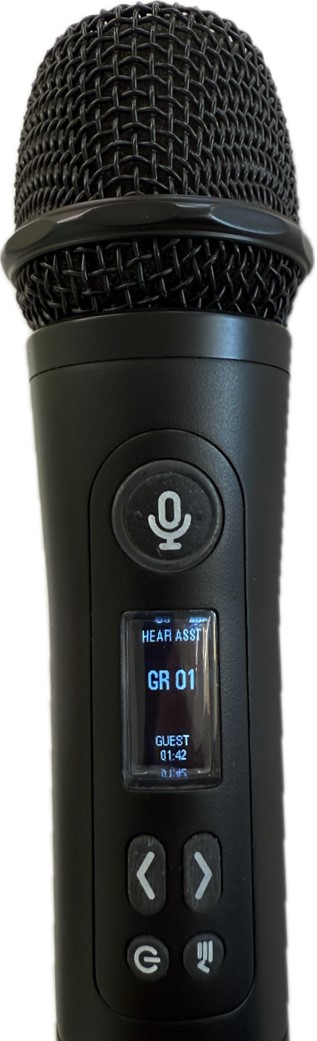 WILLIAMS AV DigiWave DW T410 Handheld Microphone Transceiver