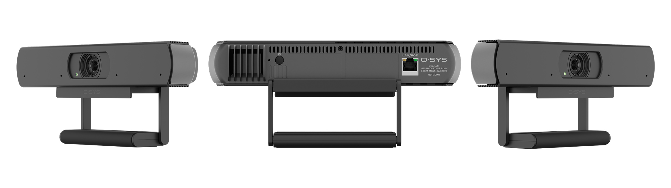 QSYS™ NC90 BK      PTZ Network Conference Camera Black