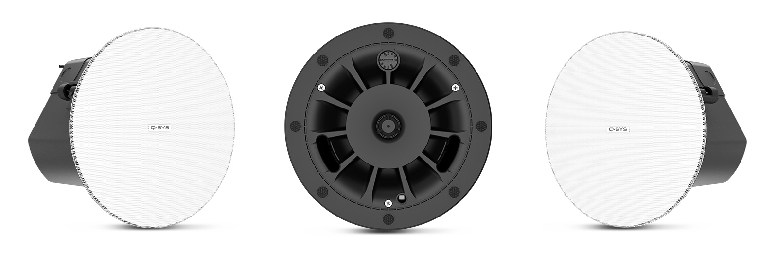 QSC AD C4T ZB White     Acoustic Design™ Ceiling Mount Speaker