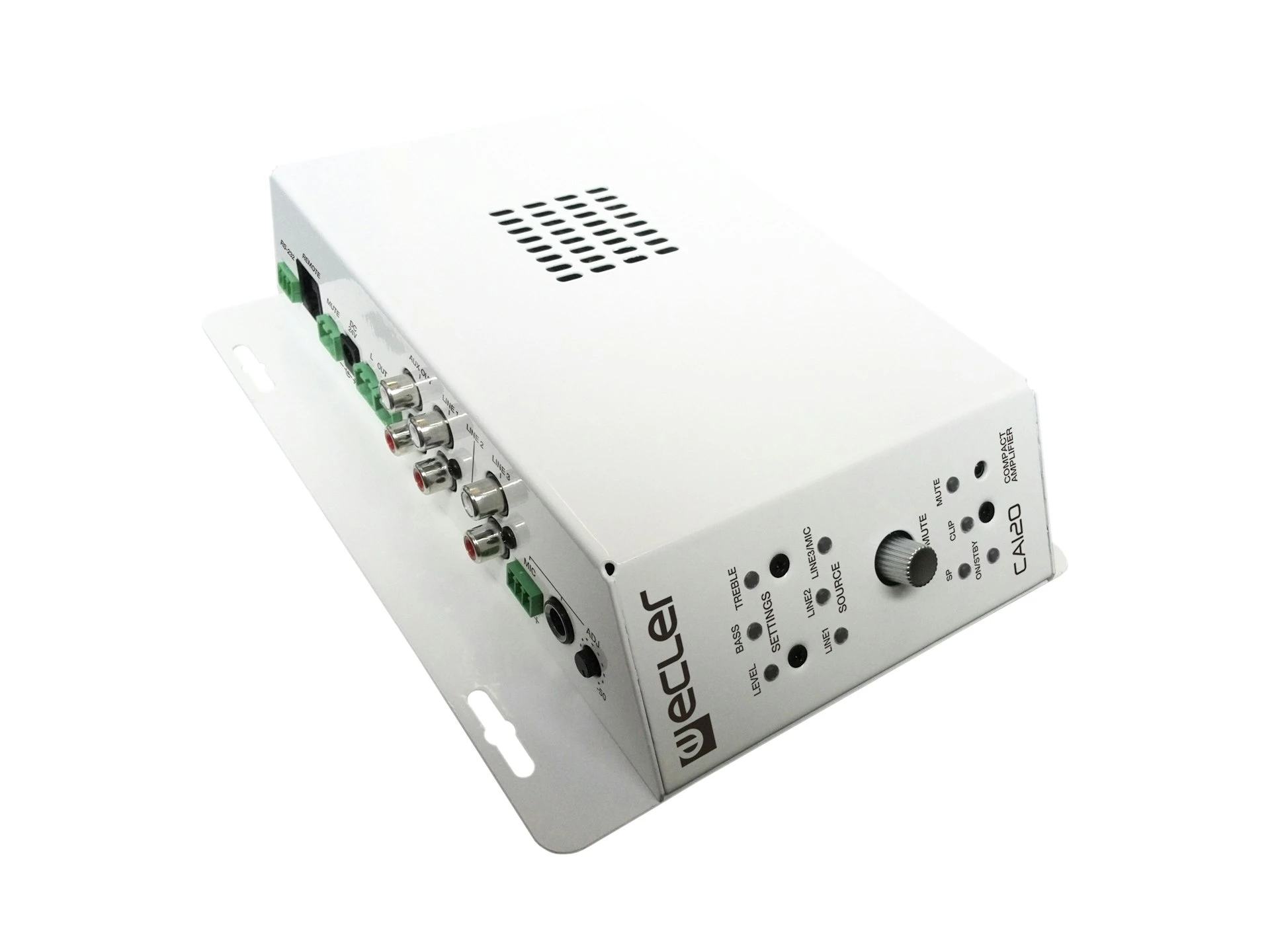 ECLER CA120 2x60W Micro Amplifier EQ