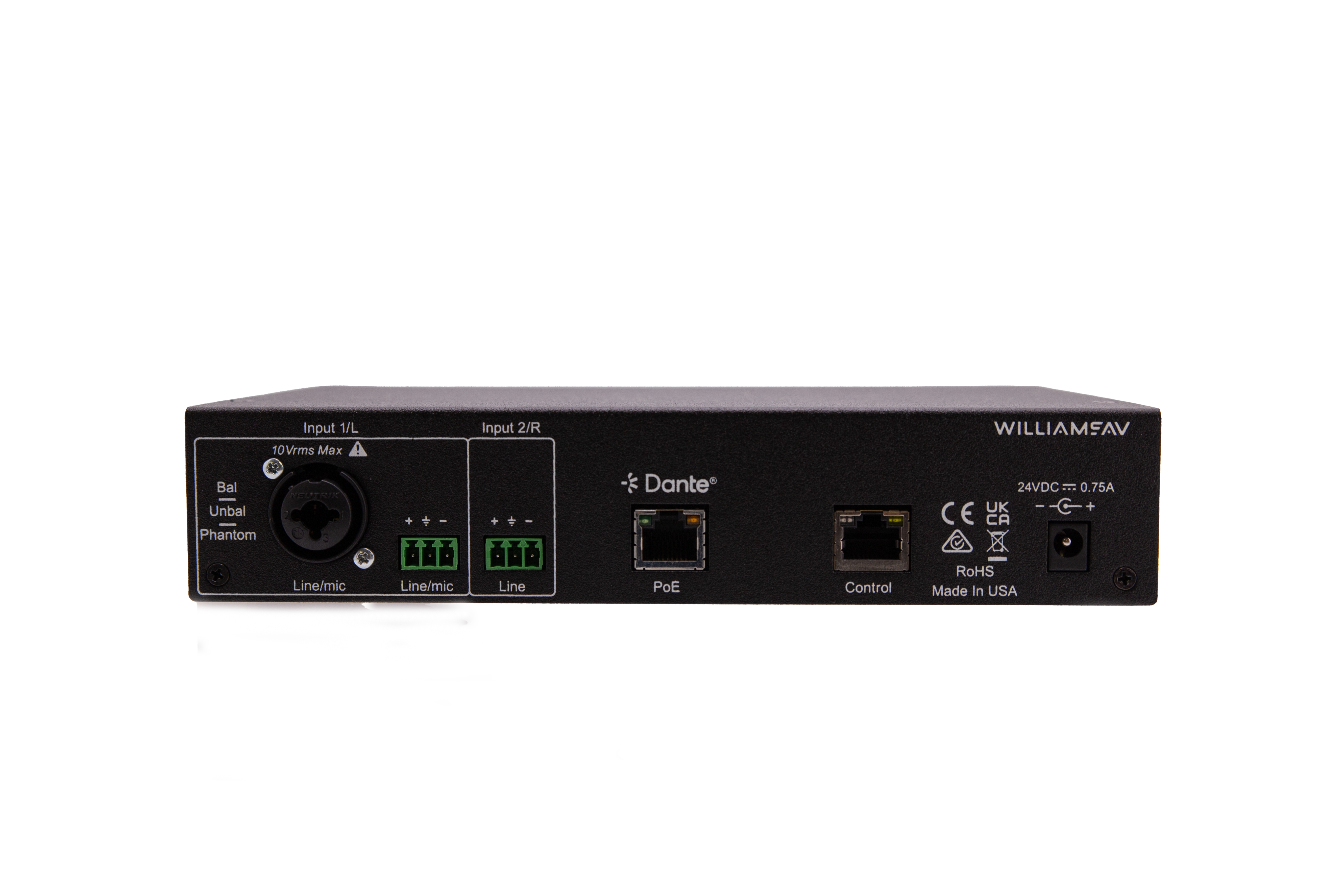 WILLIAMS AV Infinium™ BA CT1 Auracast™ Controller/Transmitter