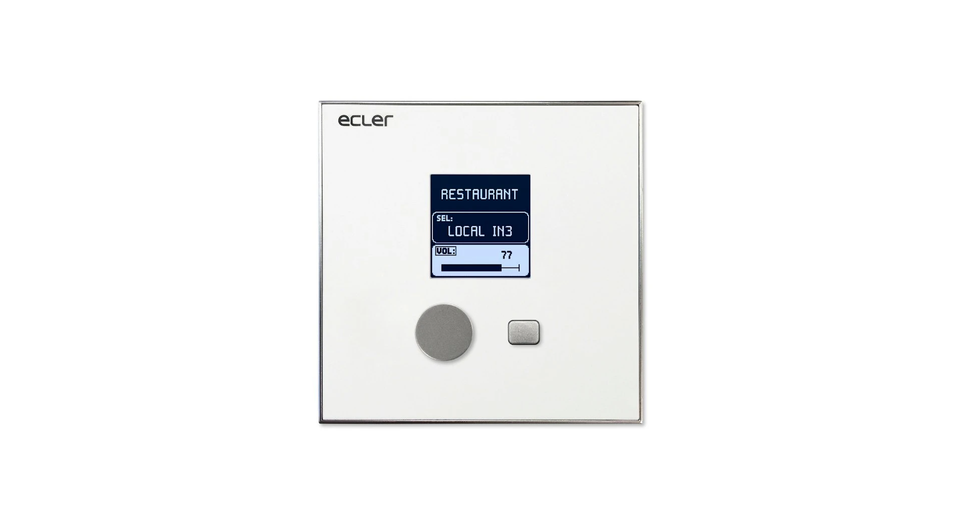ECLER EMCONTROL1 HUB-Series Digital Wall-Control