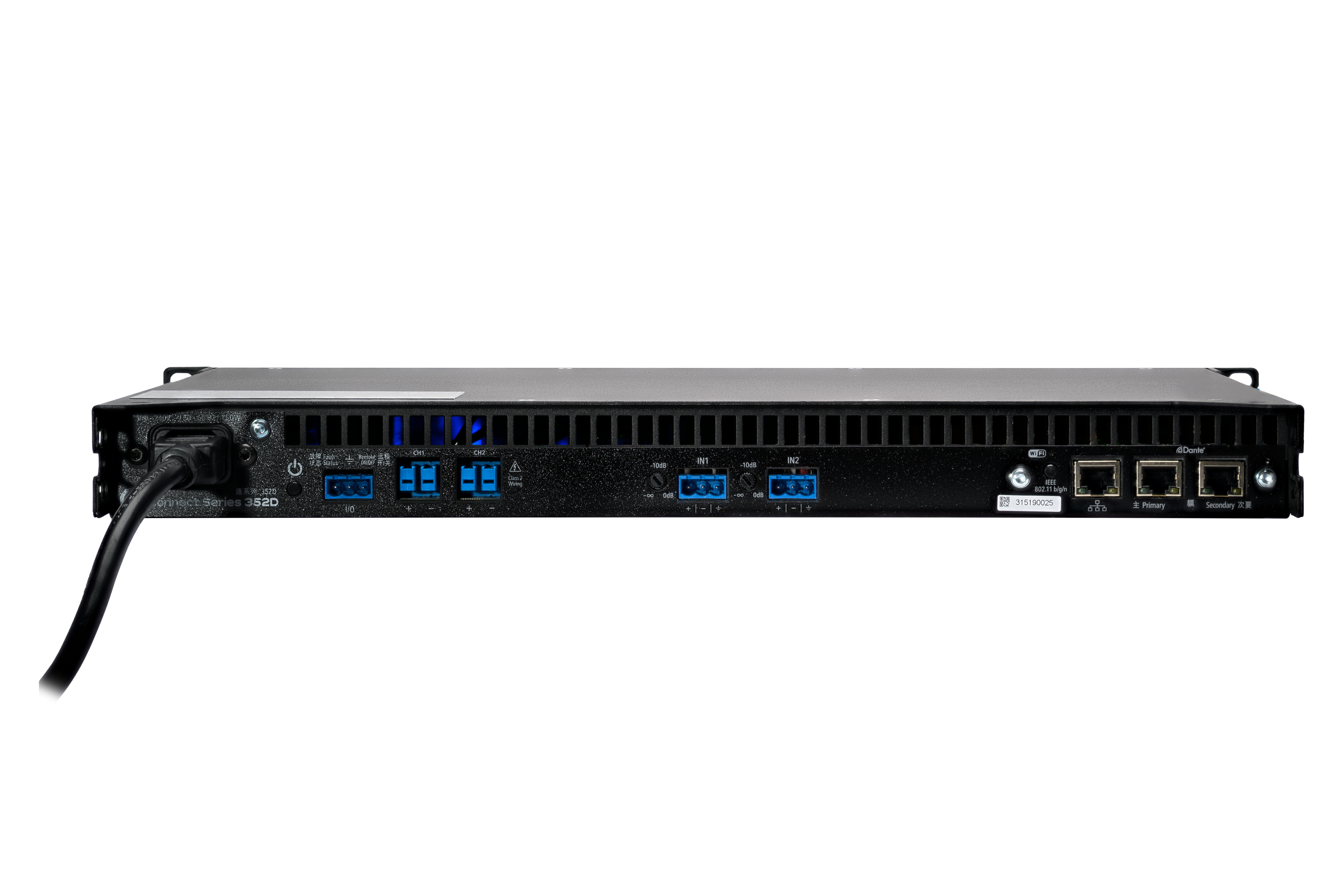 LEA Professional CS352-ADSP     2x350W intelligent Amplifier