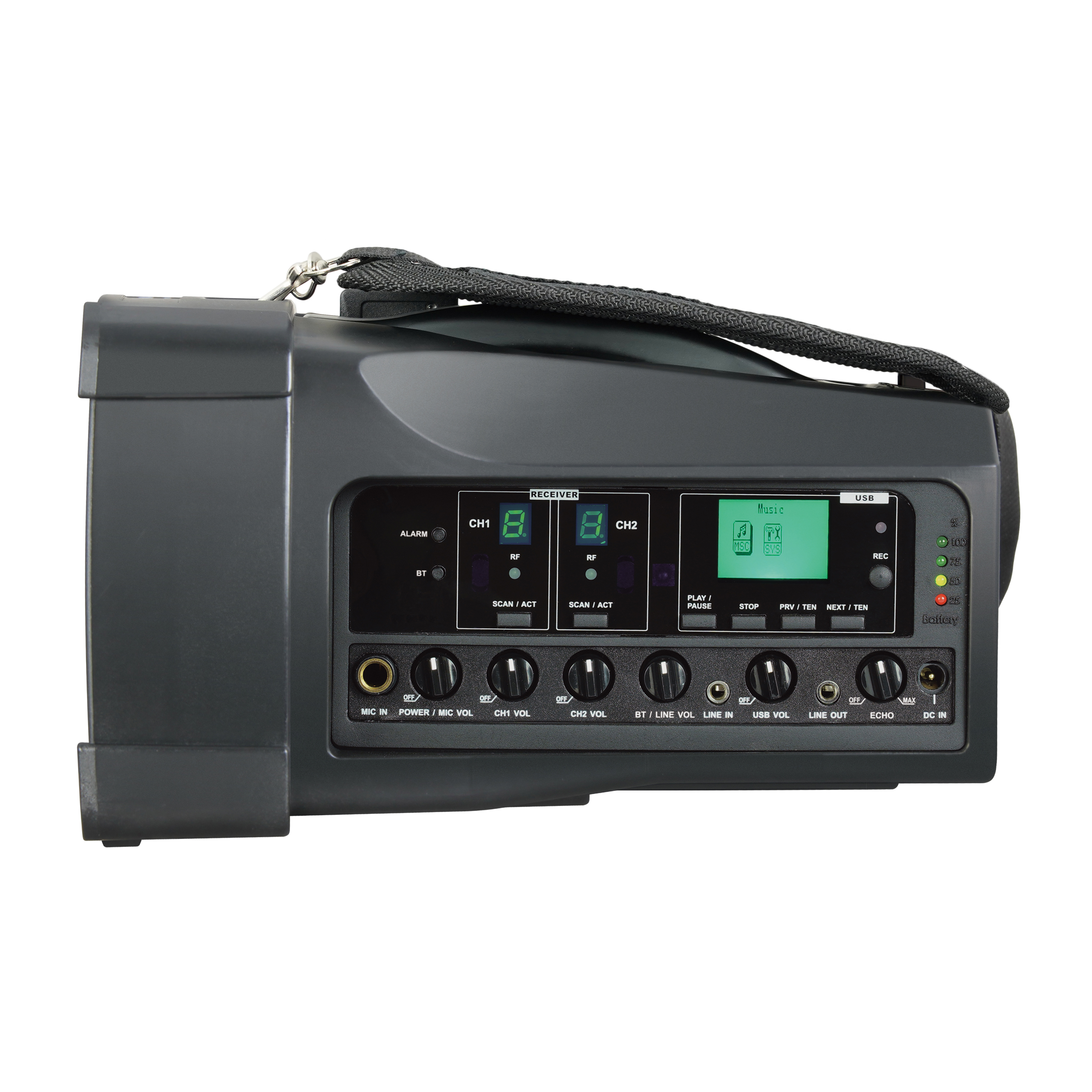 MIPRO MA100D (5.8G) Personal PA mit Dual-Receiver