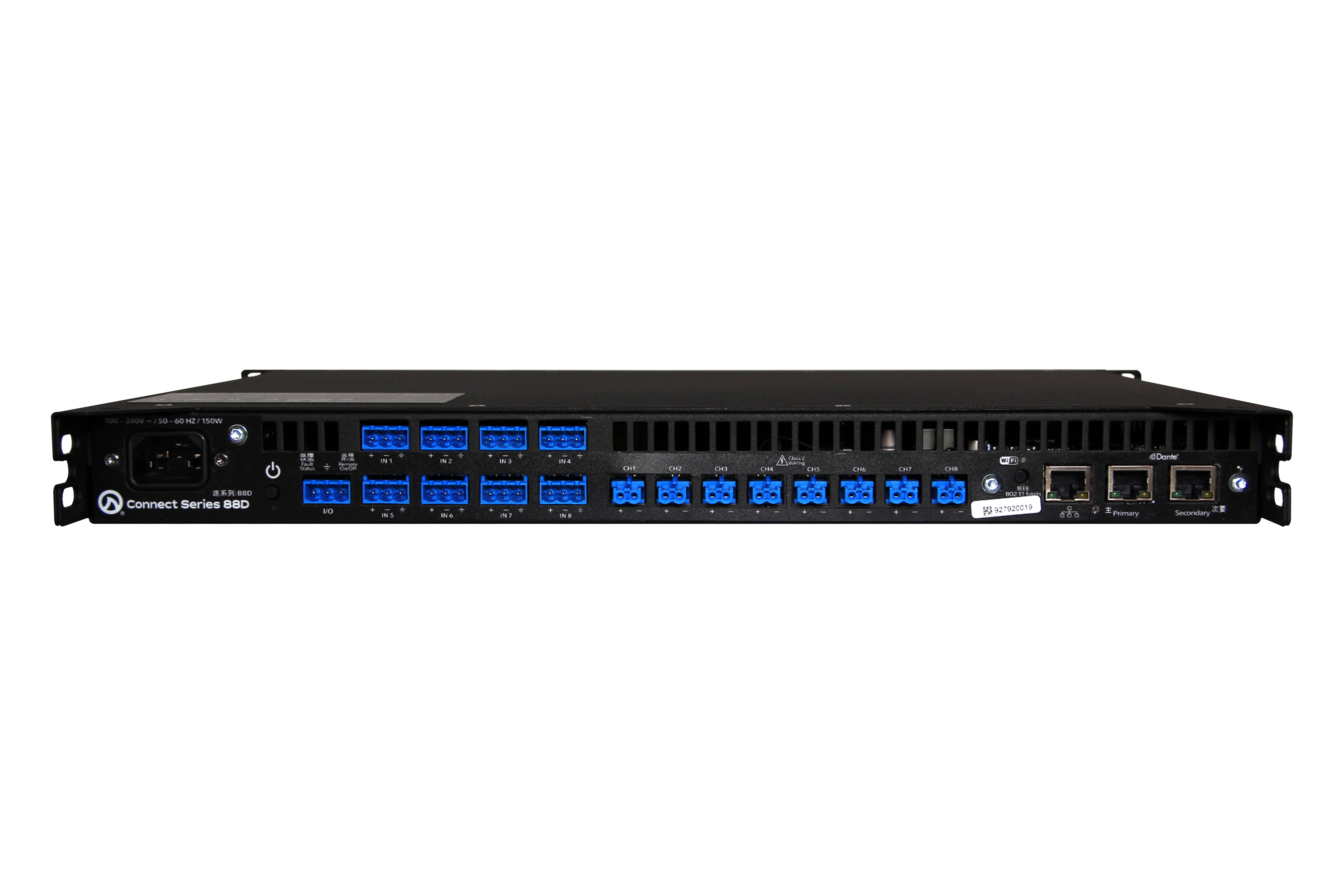 LEA Professional CS88D      8x80W; Dante™ intelligent Amplifier