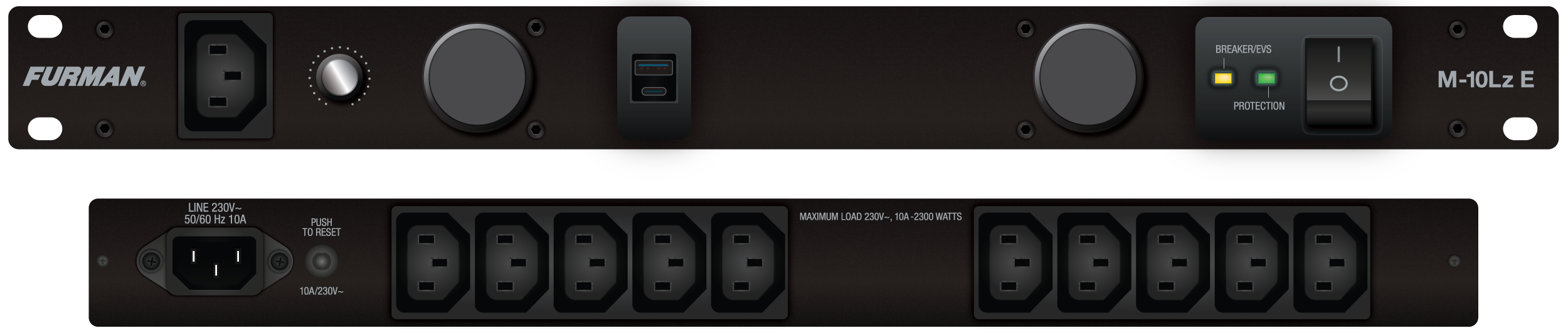 FURMAN Merit-Z Series M-10LZ E Power Conditioner