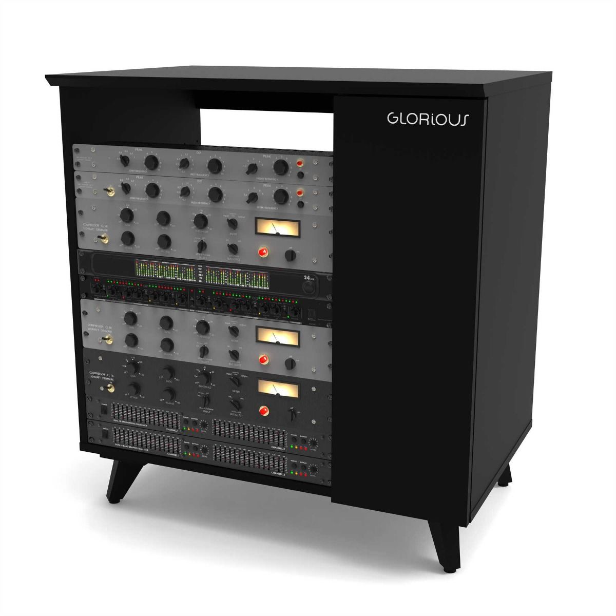 GLORIOUS Modular Side Rack Black