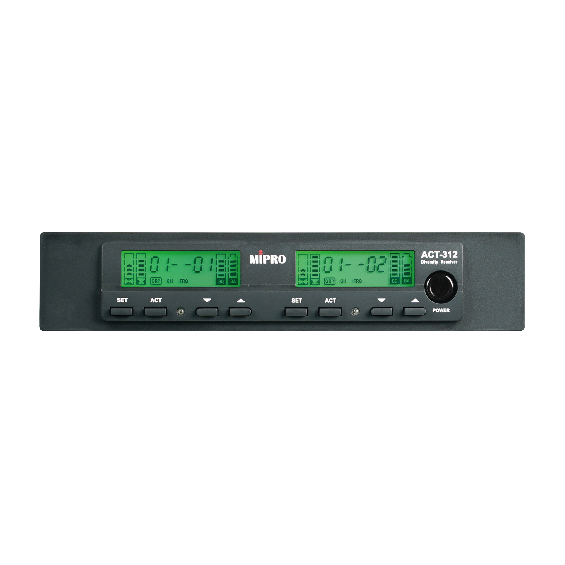 MIPRO 300-Series  ACT312II (5A)  Dual Receiver