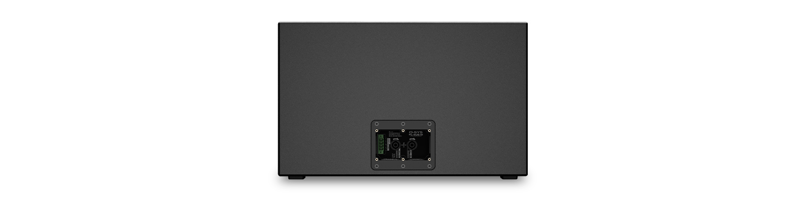 QSYS™ PL-Series PL-SUB15 Black     Subwoofer