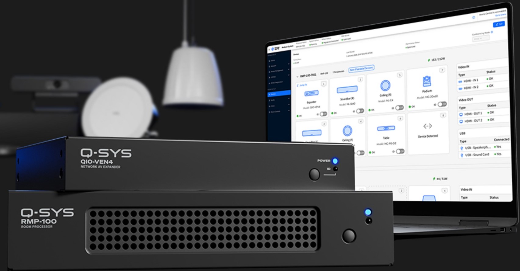 QSYS™ RoomSuite RS-MOD-BB Modular System