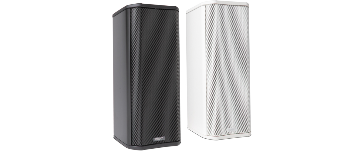 QSC AD S402T Black     Acoustic Design™ Columnar Speaker