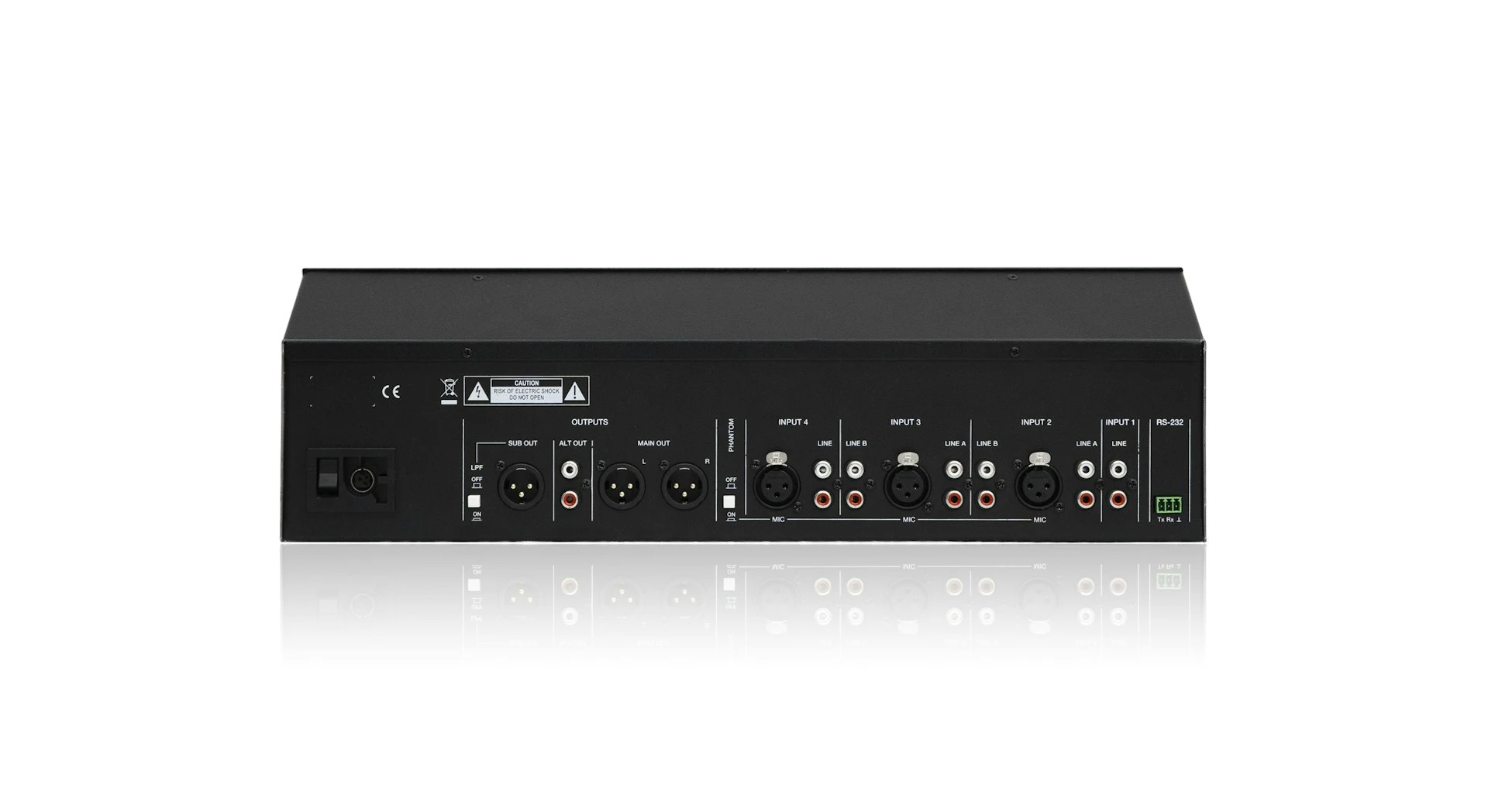 ECLER ECOMPACT4BT 4 Kanal Bluetooth  Rackmixer