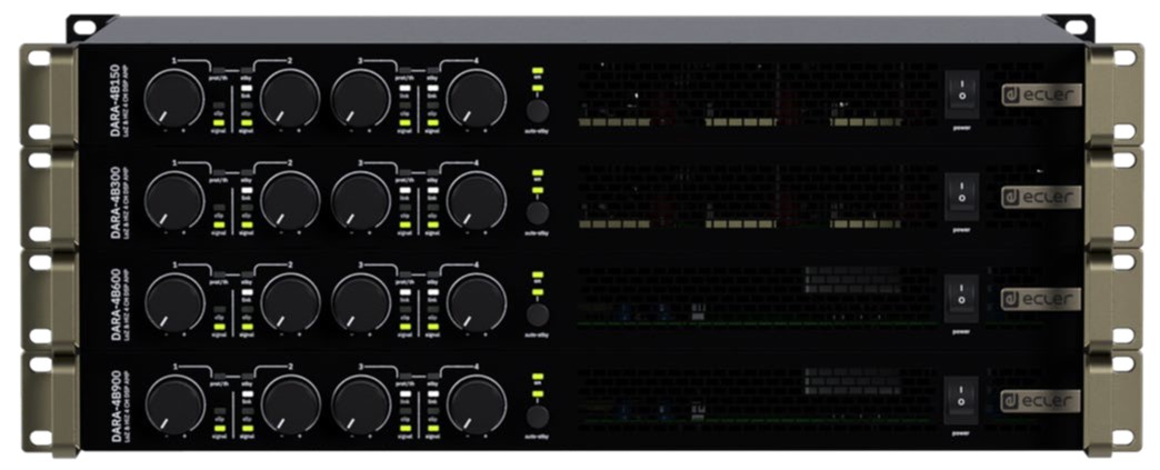 ECLER DARA4B-150     4x150W DSP Amplifier