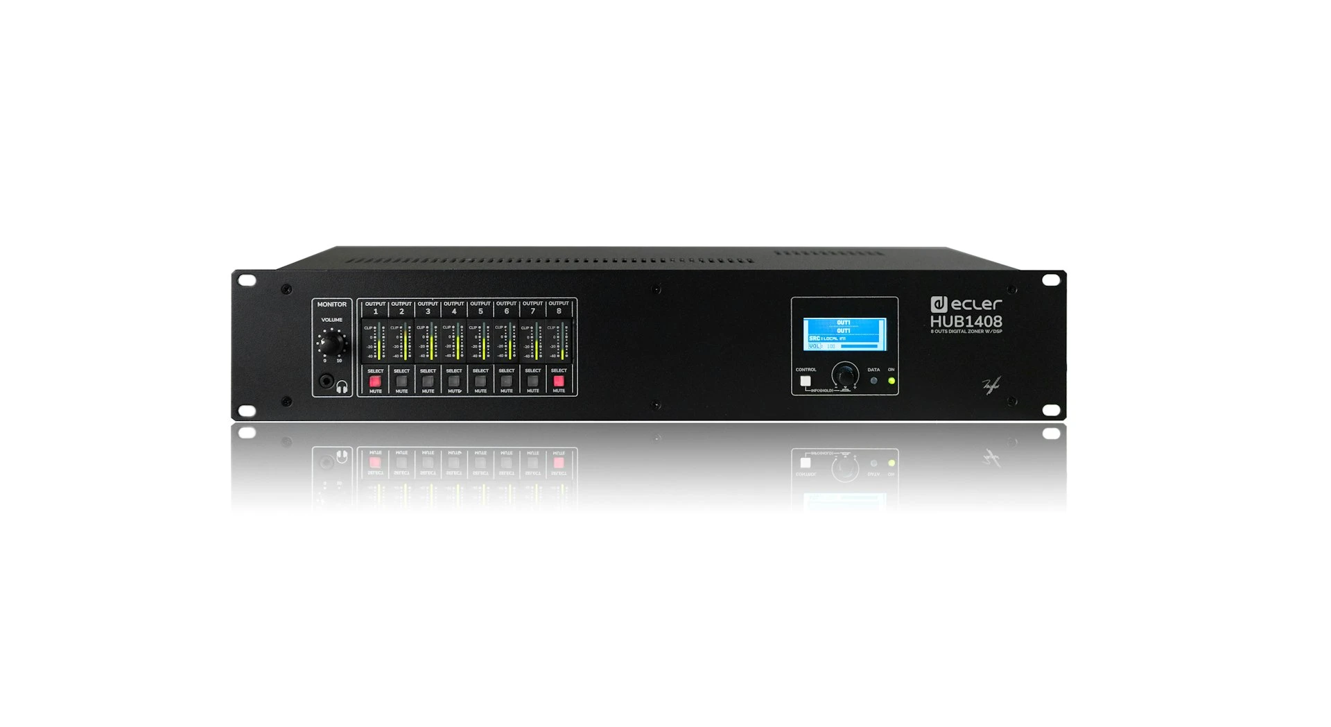 ECLER HUB1408 HUB-Series Digital Zoner