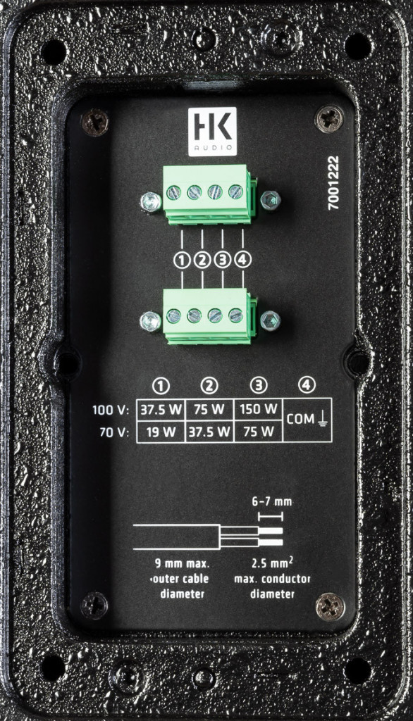HK AUDIO SI-Series P10i TR 100V  Schwarz