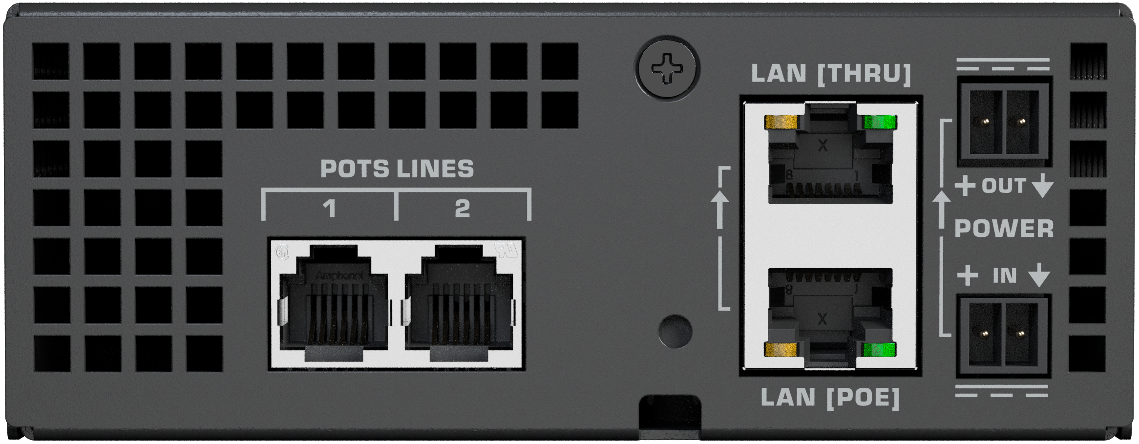 QSYS™ QiO TEL2 Network Expander