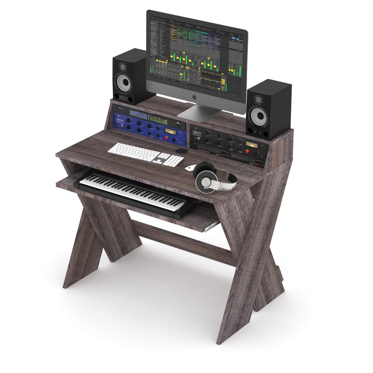 GLORIOUS Sound Desk Compact Walnut